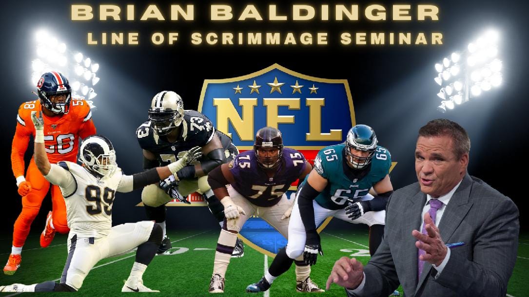 Line of 2025 scrimmage in football