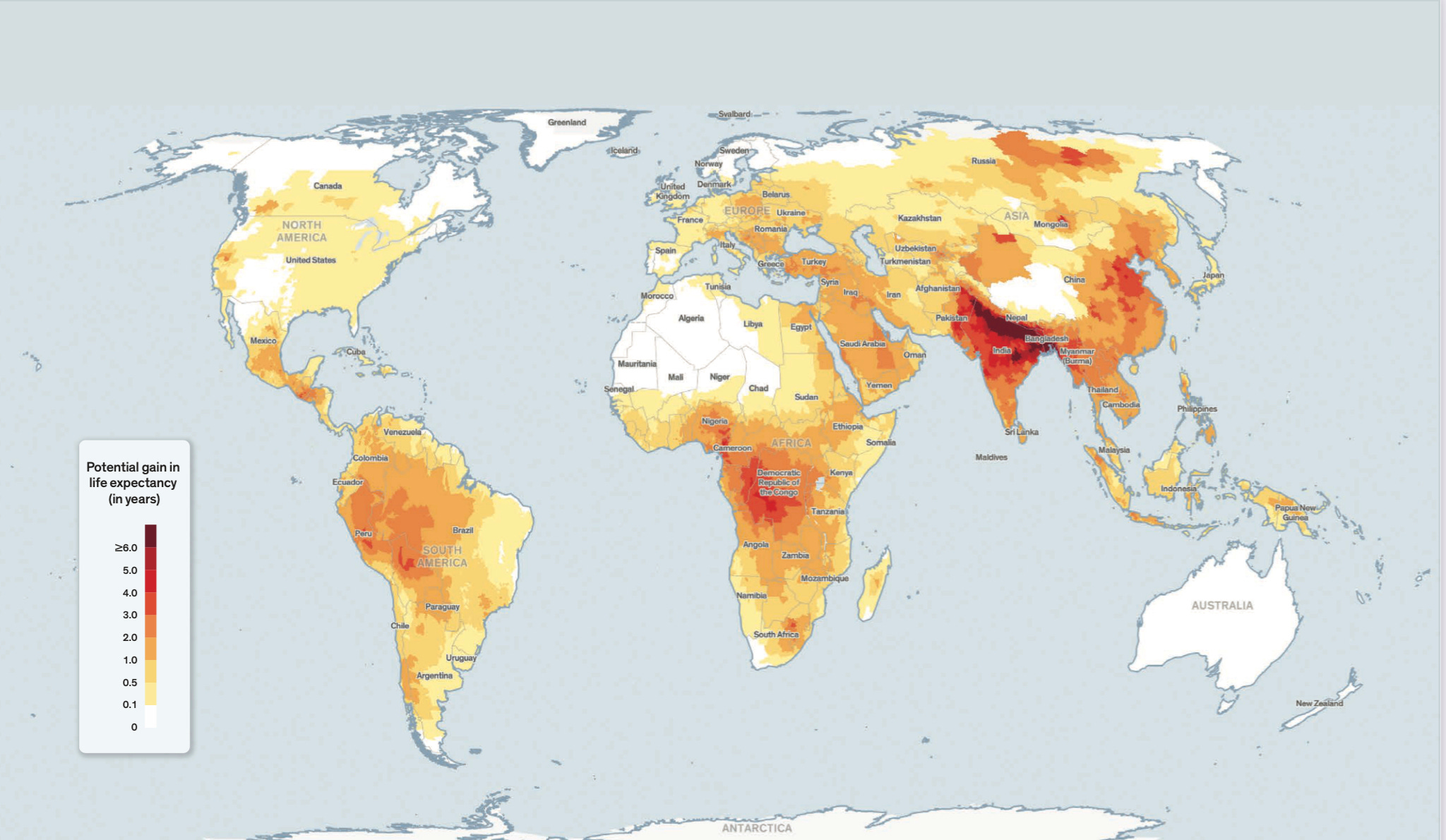 La pollution de l’air ou une mesure des inégalités à l’échelle du monde ...