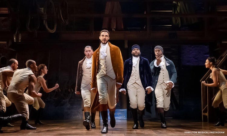 Hamilton hot sale album cast