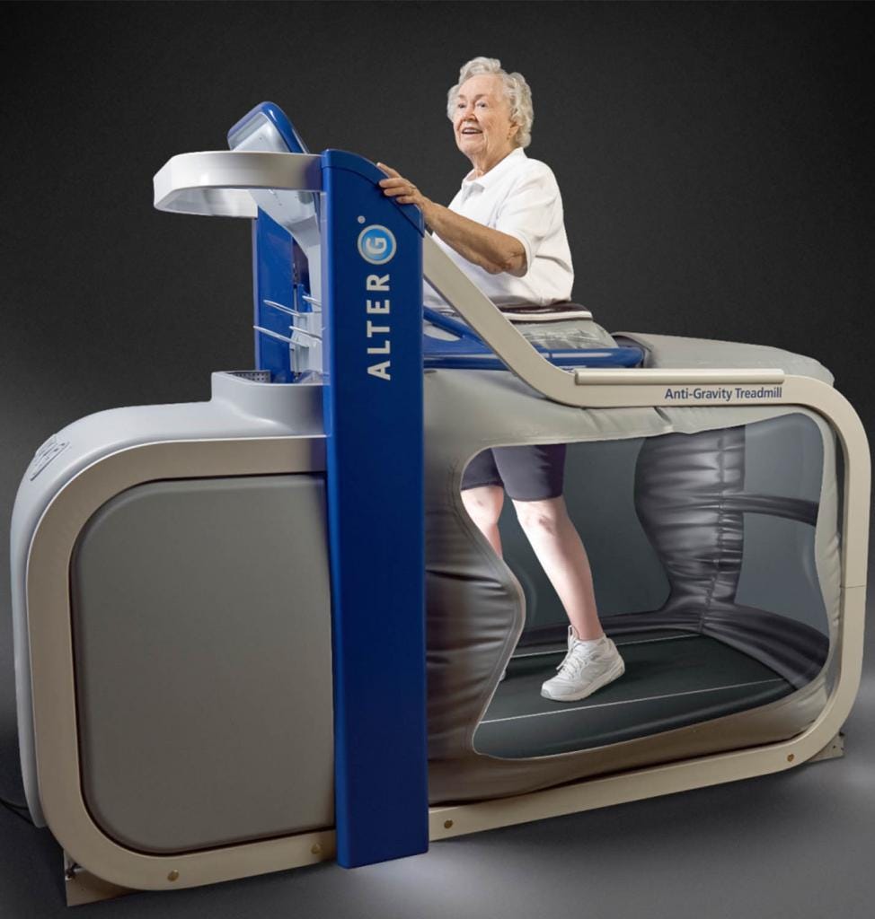 Anti gravity treadmill weight loss clearance