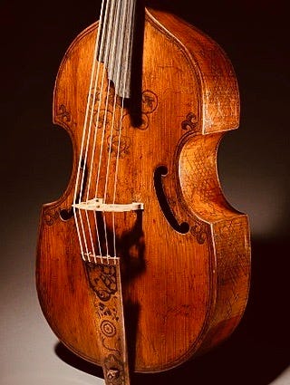 Oldest cello top