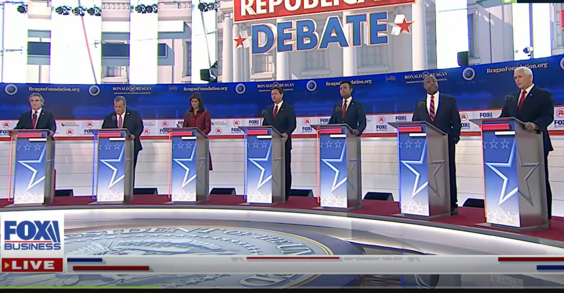 That wasn't a debate, it was a food fight