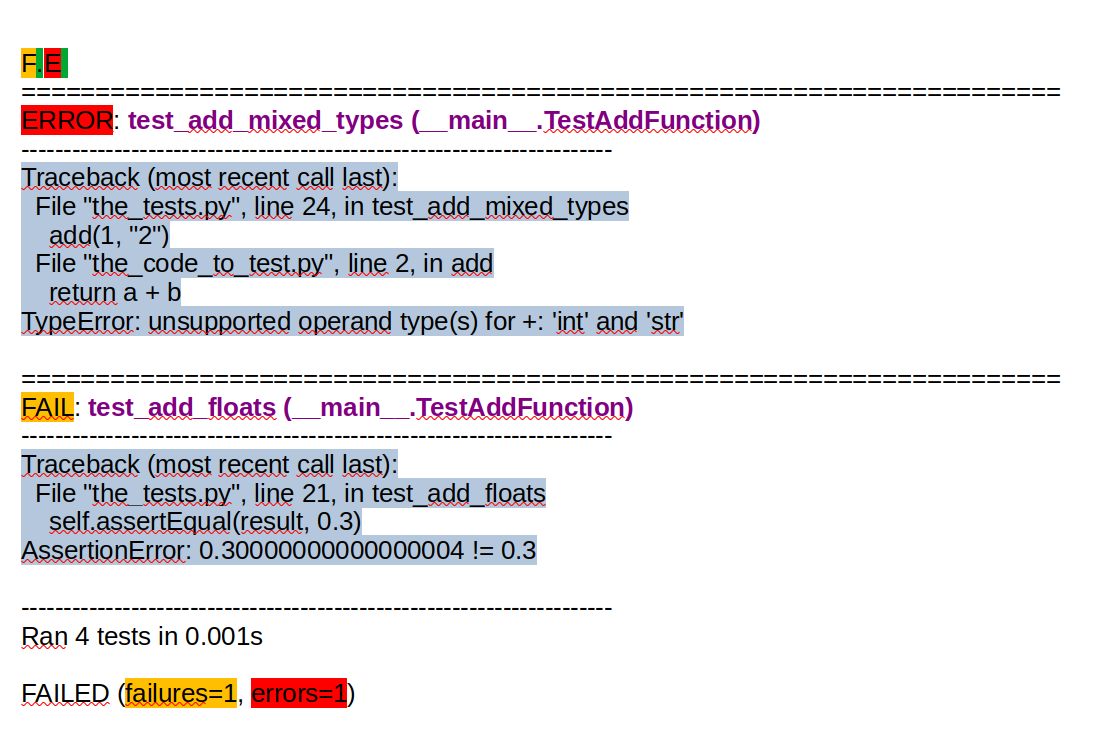 Testing with Python (part 1): the basics - Bite code!