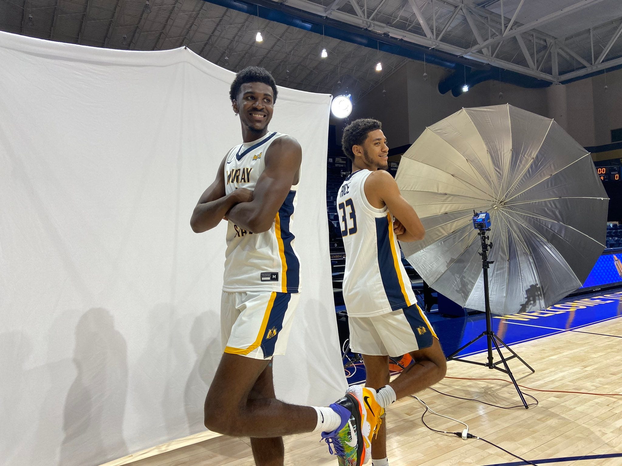Rice trying to work way into Racer rotation