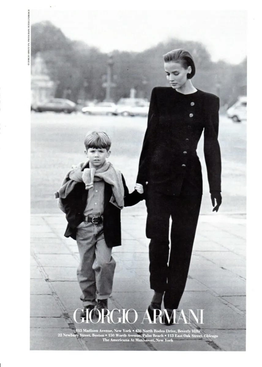 90s Armani style blazers - by Becky Malinsky
