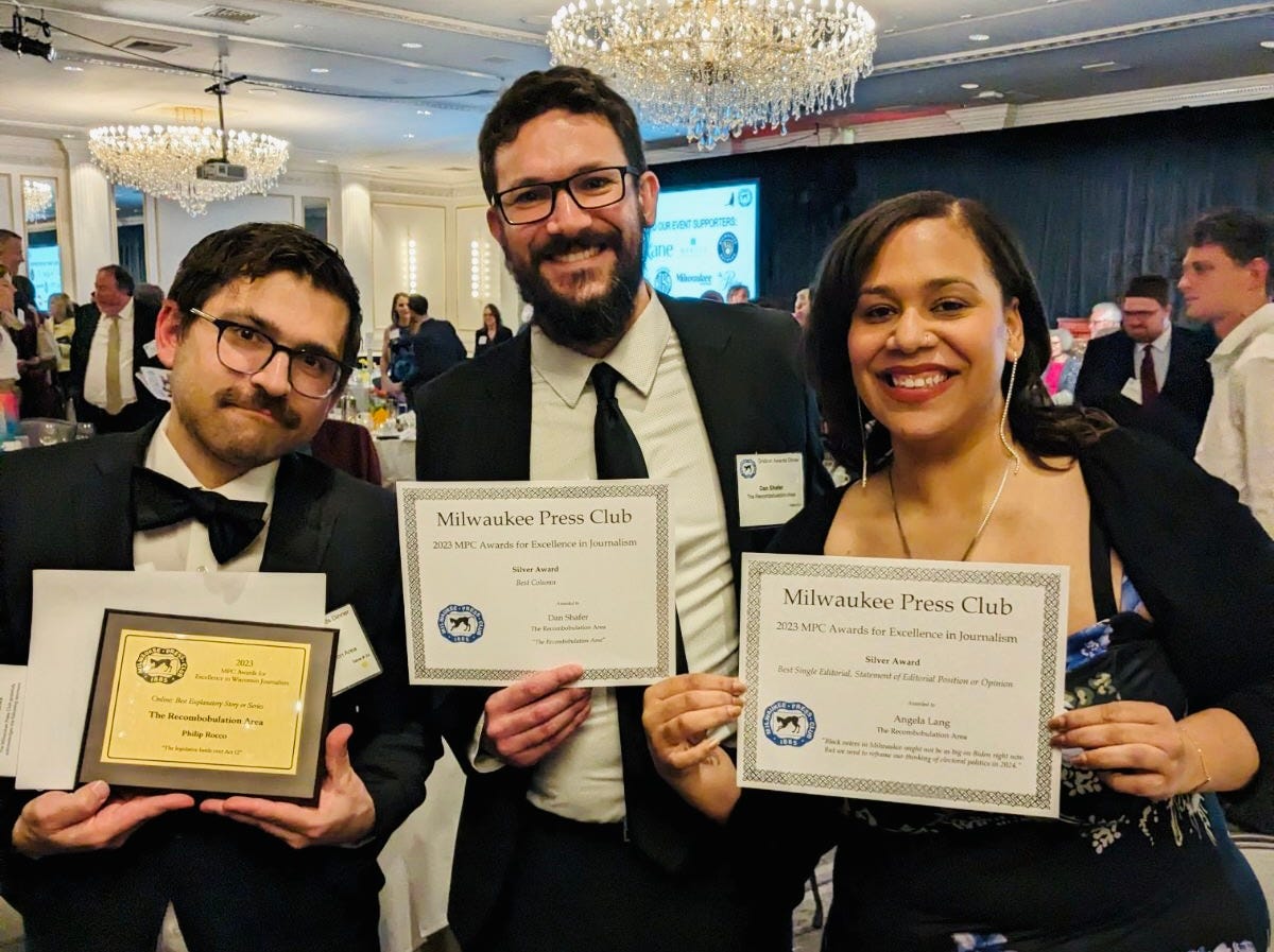 The Recombobulation Area wins one gold, two silver at Milwaukee Press ...
