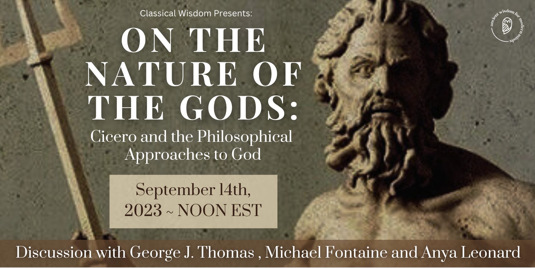 On the Nature of the Gods Cicero Classical Wisdom