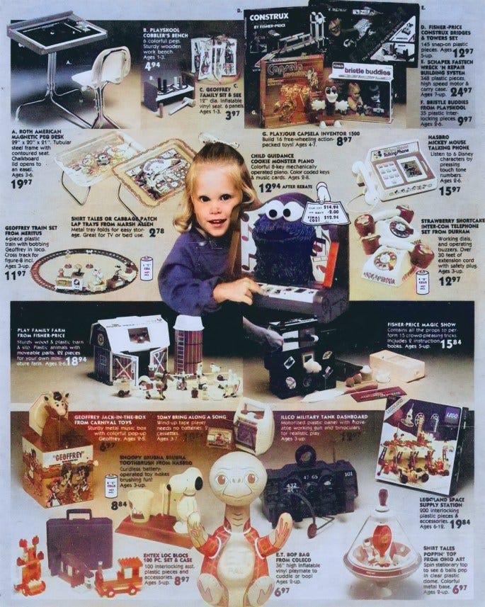 Popular toys hot sale in 1983