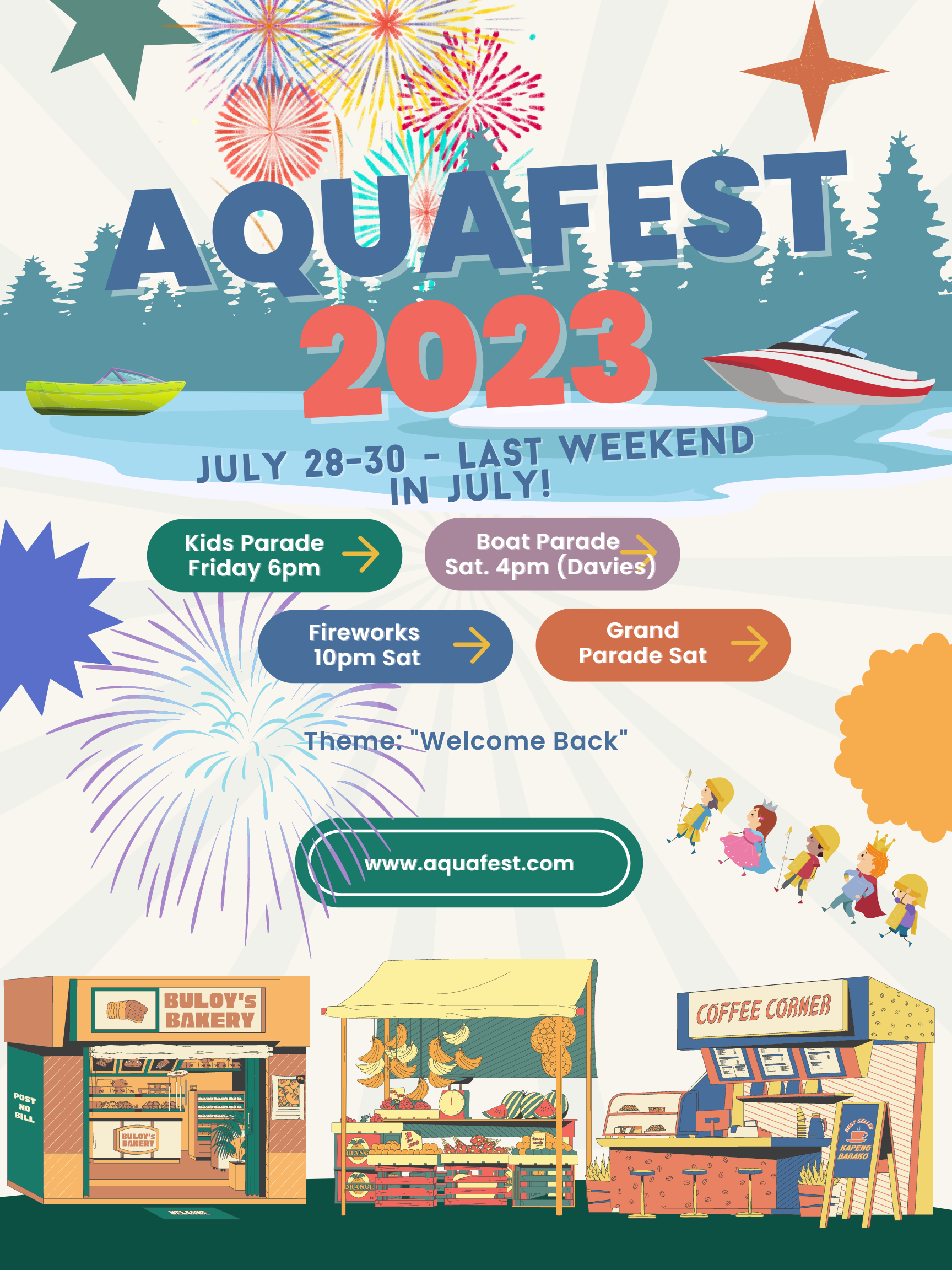 Mayor ReUps, Davies Beach Closed, Aquafest + Farmers Market Dates