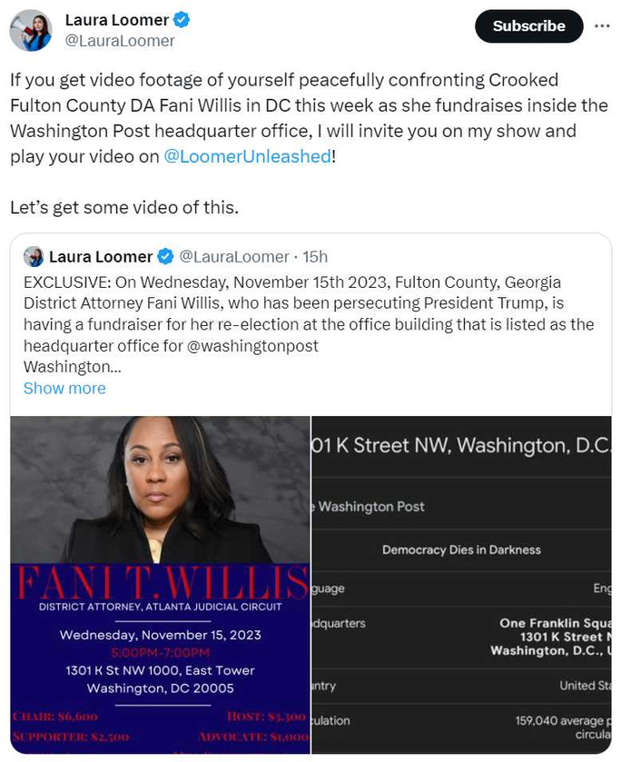 Exclusive washington post s dc headquarters to host fundraiser for