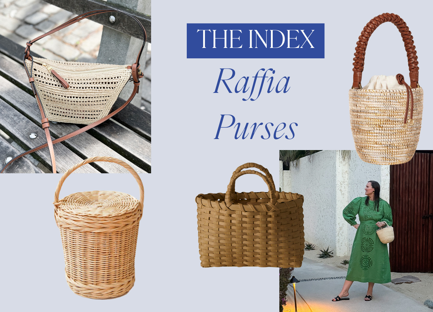 Woven basket purses on sale