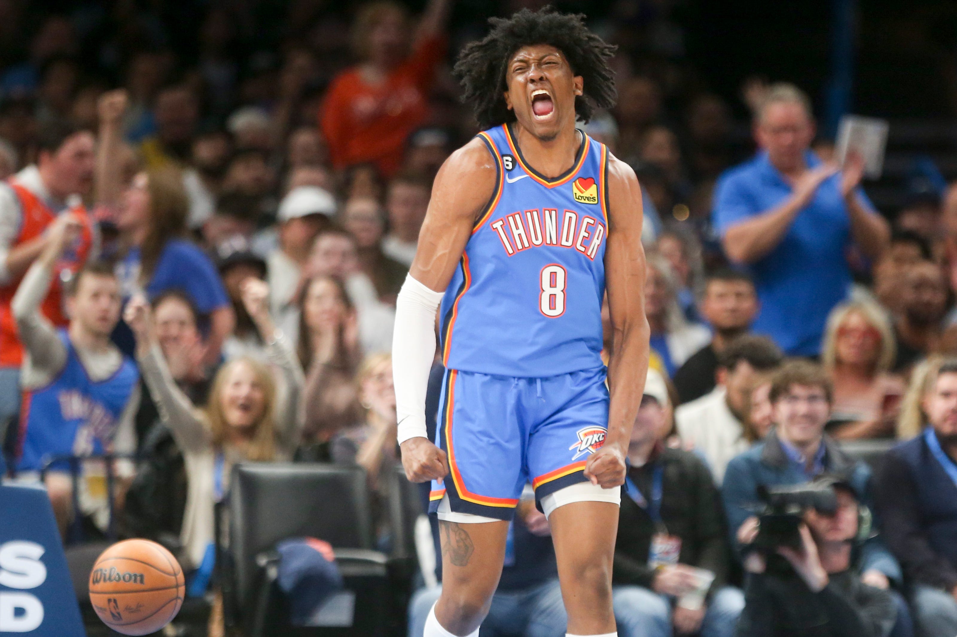 Vibrant Okc's Jalen Williams Still Finding Form In Return From Injury Image for Your Screen Vibrant Okc's Jalen Williams Still Finding Form In Return From Injury Image for Your Screen