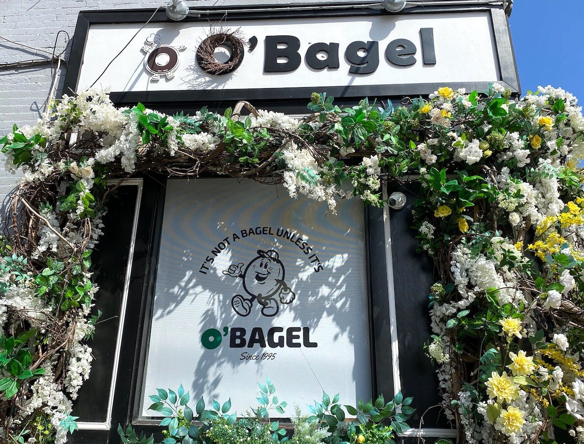 Can I get a good Hoboken bagel at... O'Bagel