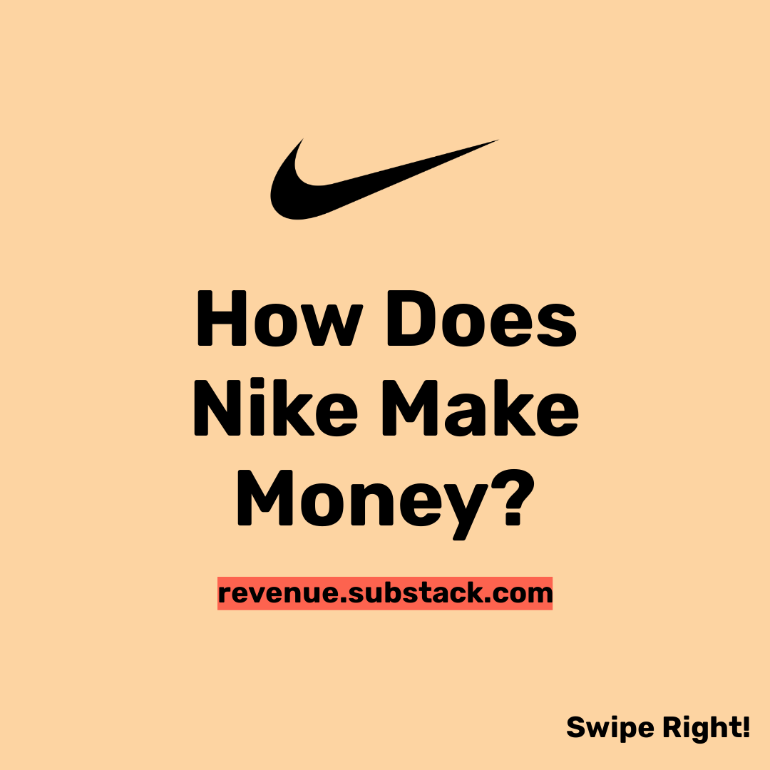 How much money does sales nike make a year