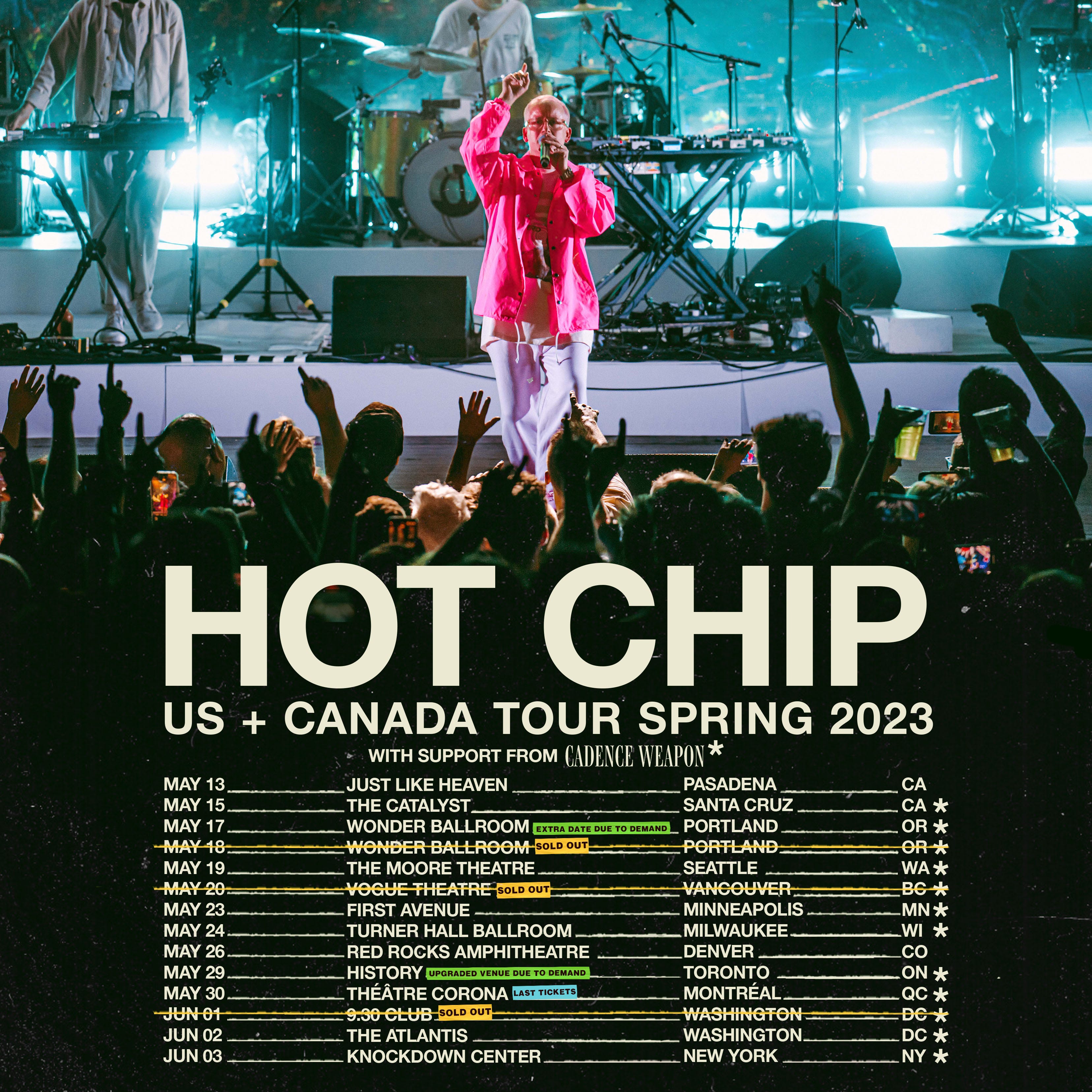Chip tour hotsell