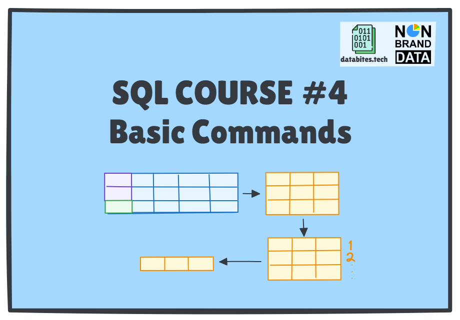 #4 SQL Basic Commands
