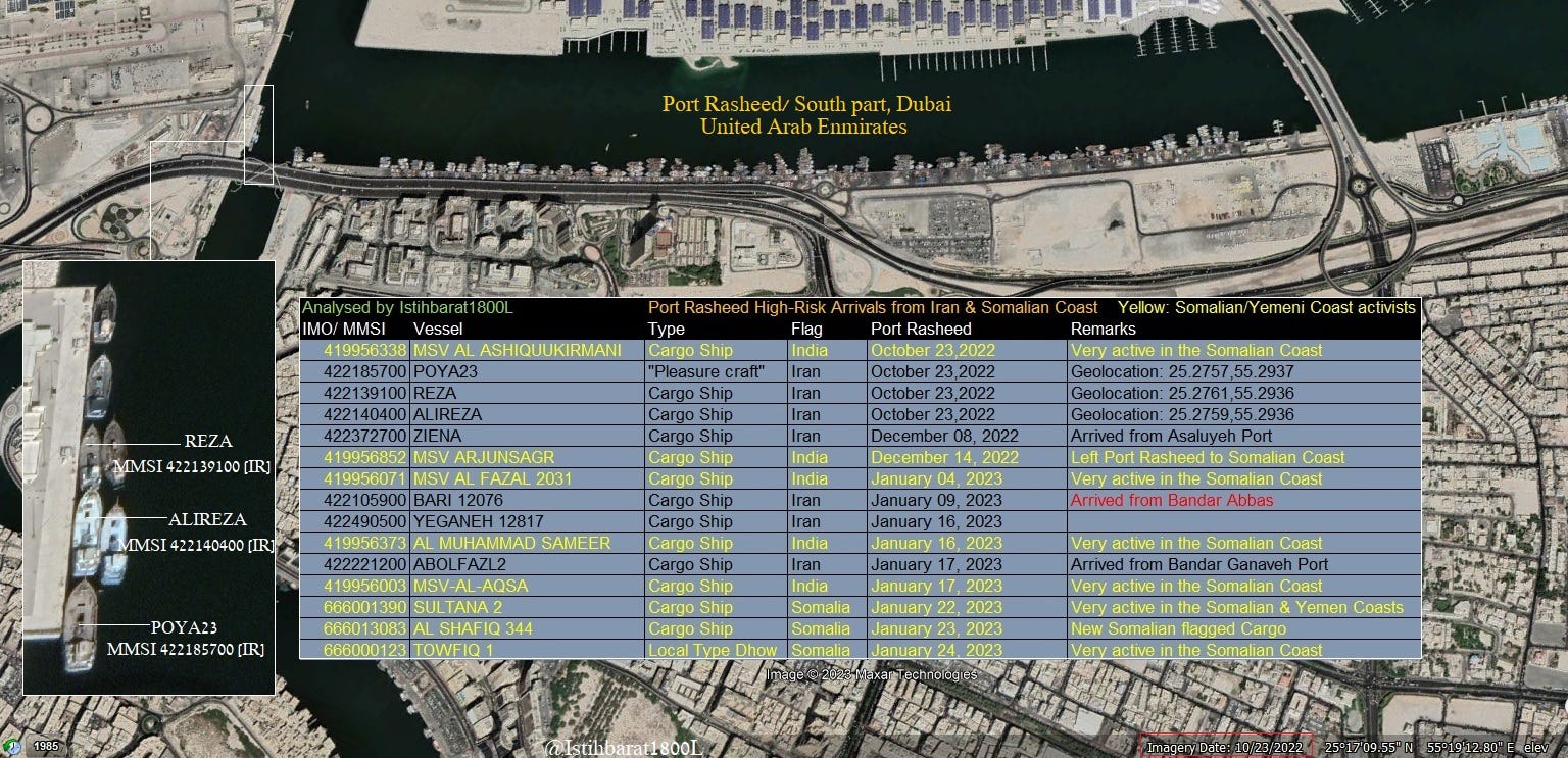 Dubai Ports Transshipment Ports For Iranian Ships Dhows Dubai Ports Transshipment Ports For Iranian Ships Dhows