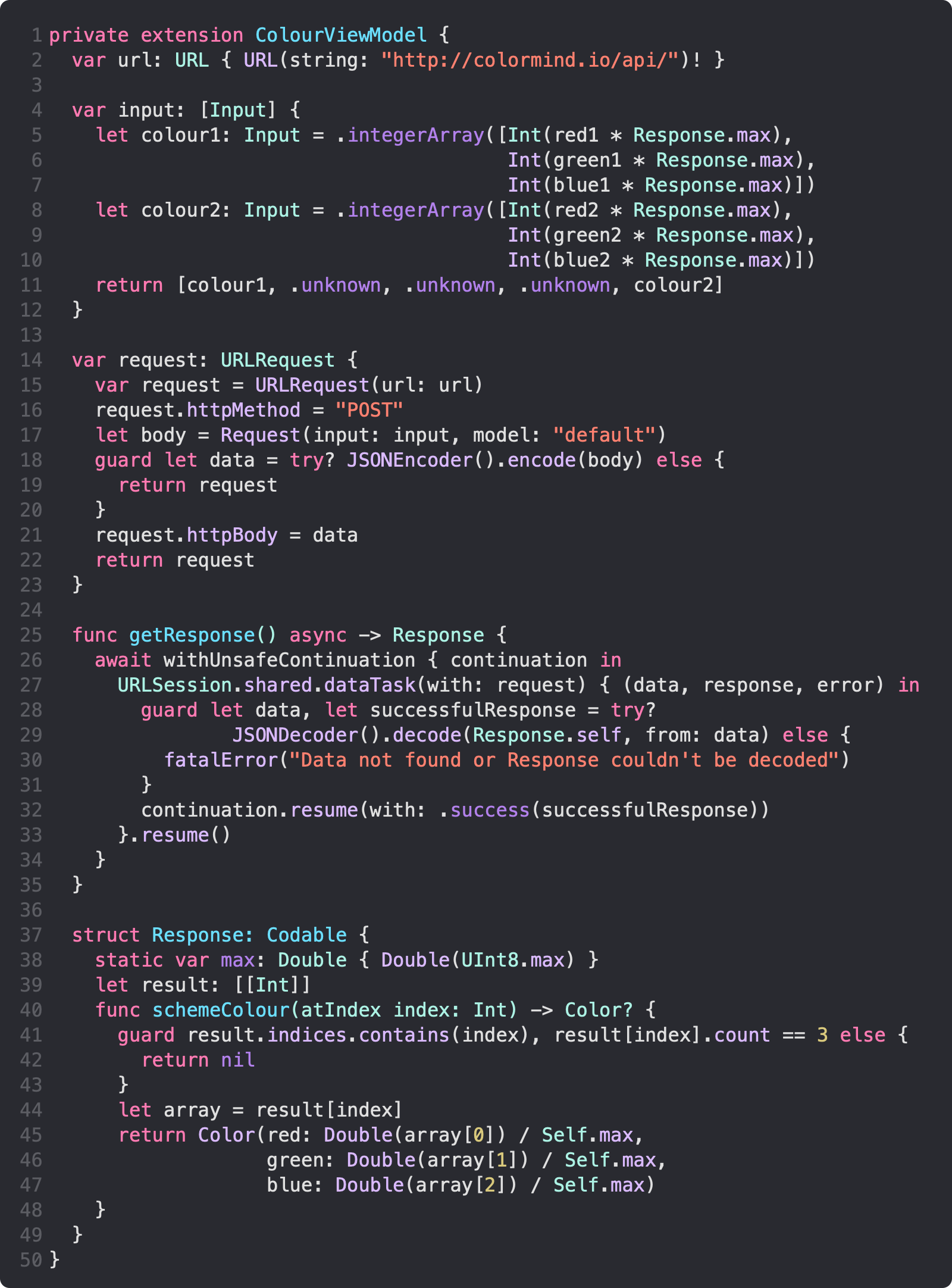 Generate Colour Schemes With AI - Type Safely