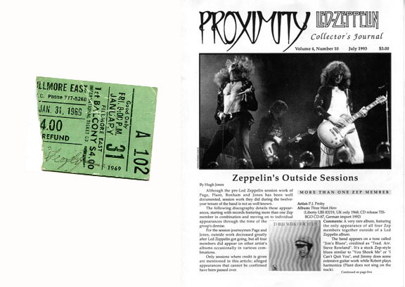 安価 The Fillmore at Zeppelin Led Trip): (Side Years Store Record タイムセール