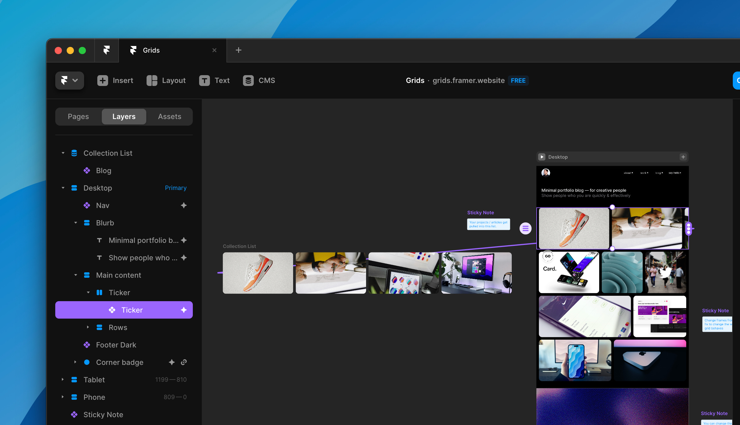 creative post. 03 — web design simplified - by Charles