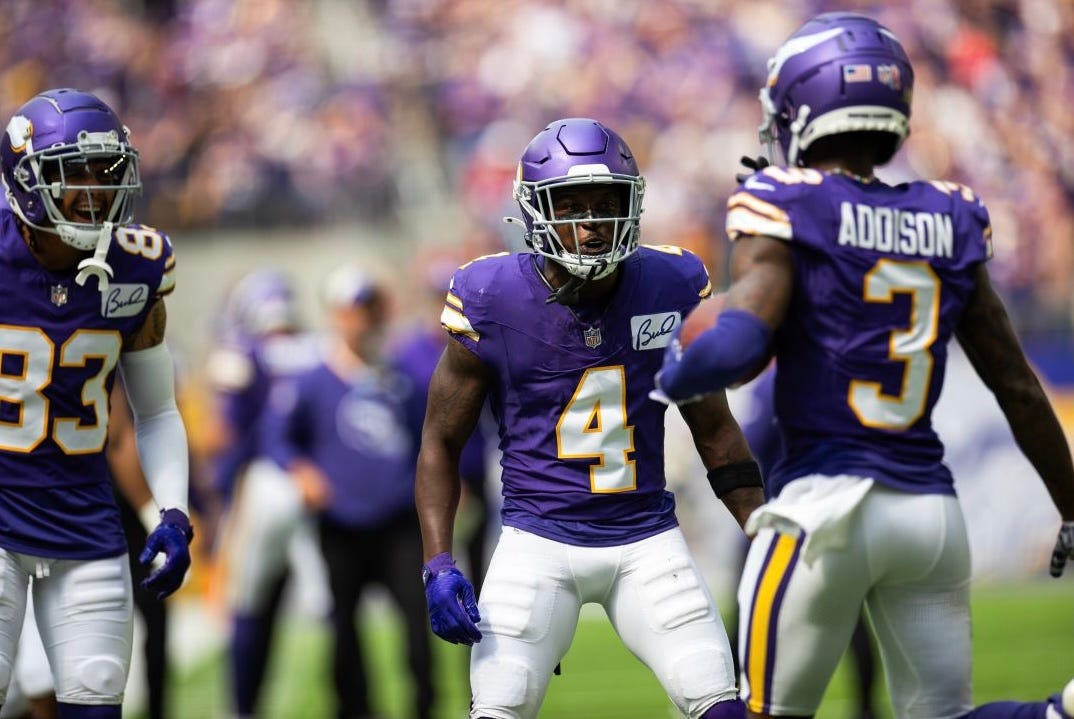 Who is the Vikings WR3? by Evrett Overman