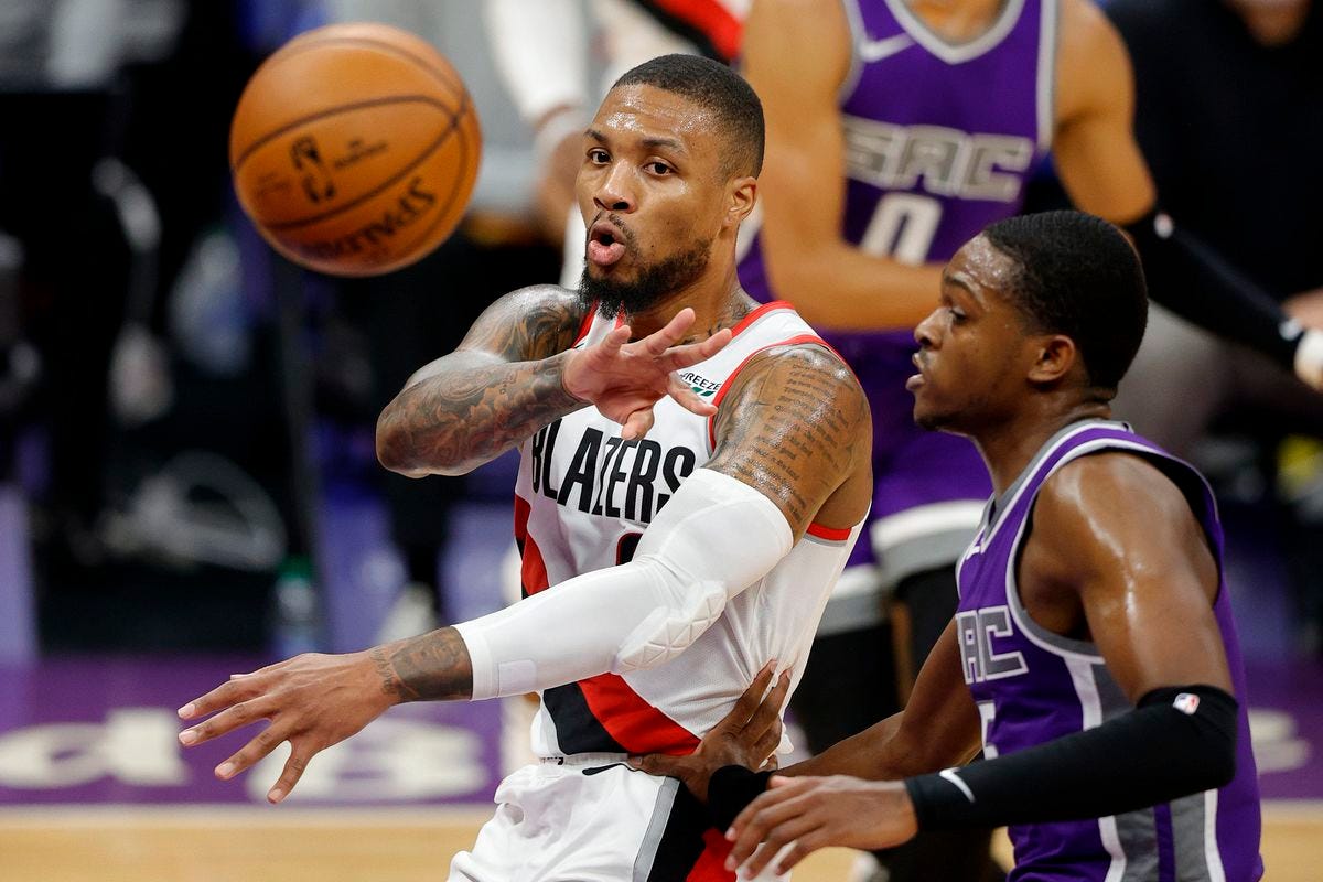 Trail Blazers vs. Kings (Win Percentage, Projected Lineups, Ranks
