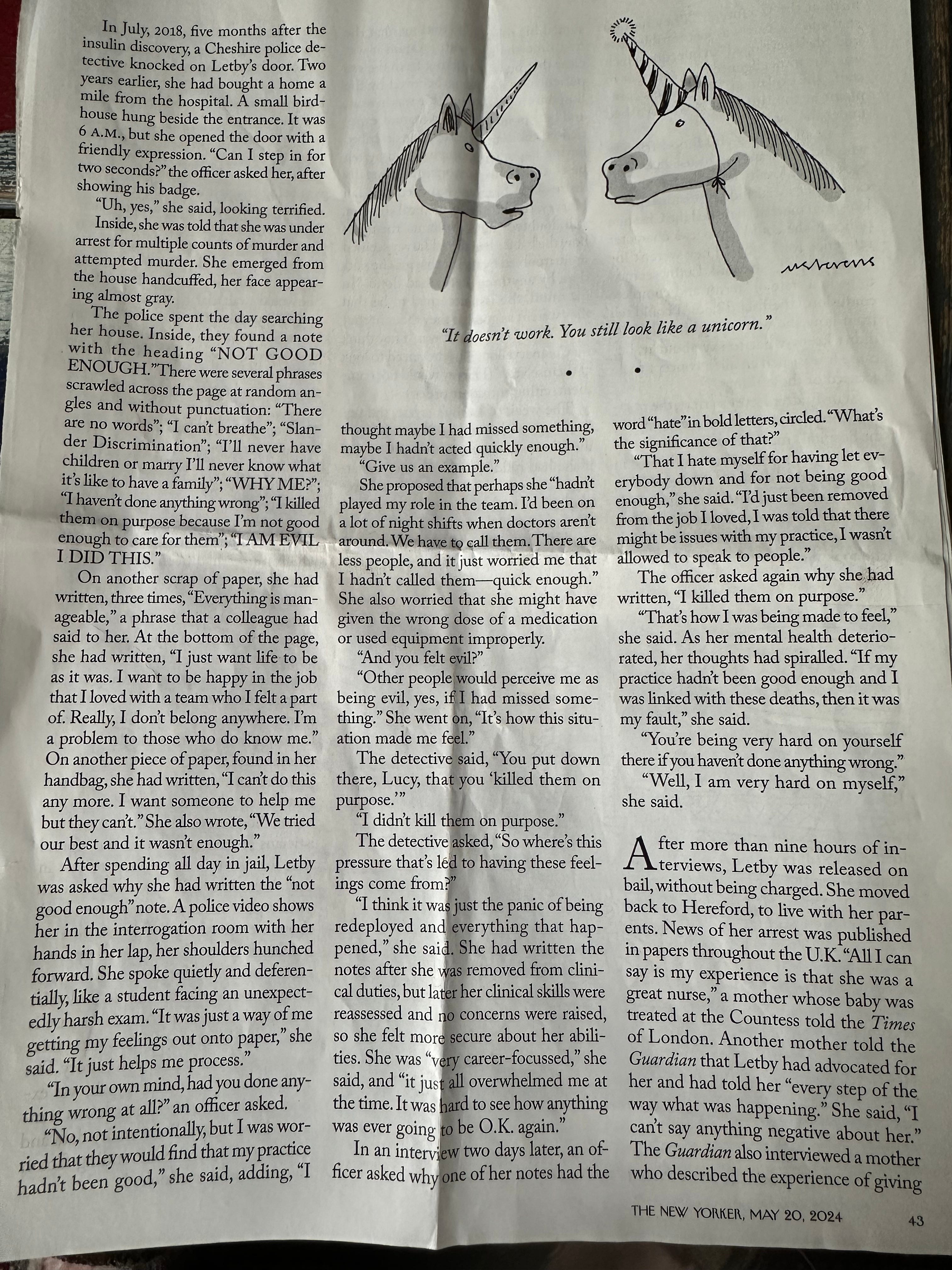 Special Edition The Lucy Letby New Yorker Article special-edition-the-lucy-letby-new-yorker-article