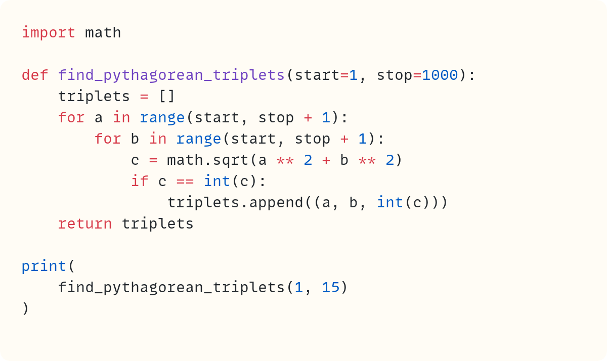 On Shared Birthdays (and a Bit on Pythagorean Triplets) • Pythonic Code