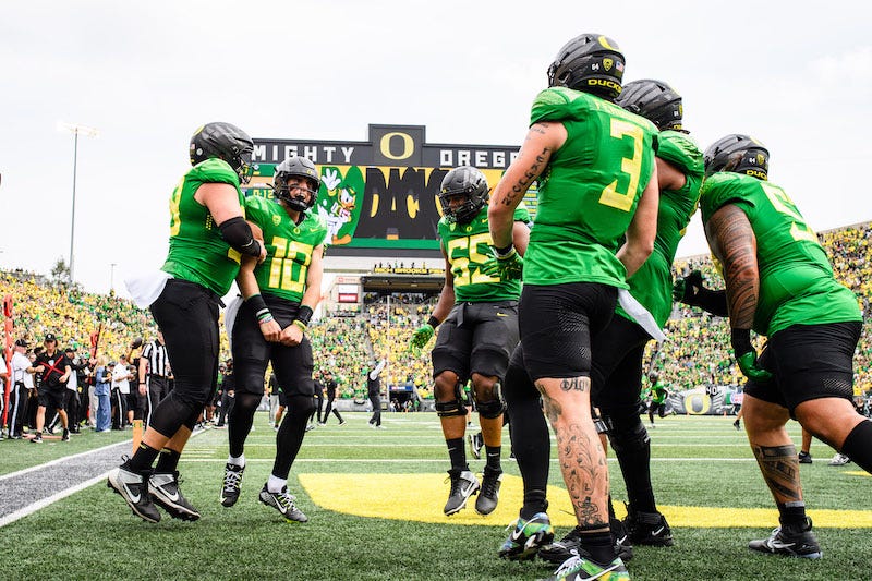 Oregon deals ducks football