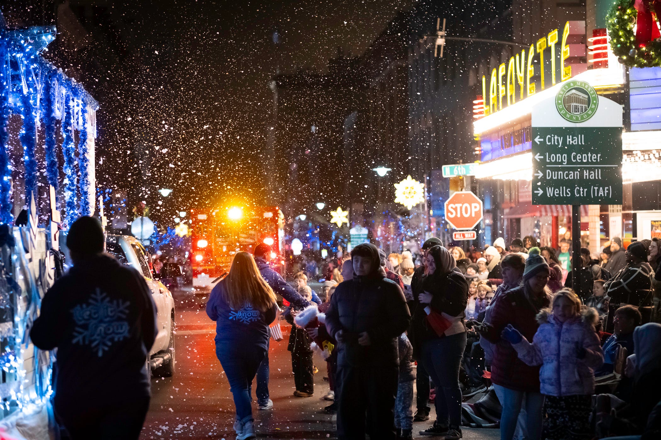 Scenes from the Lafayette Christmas Parade '23