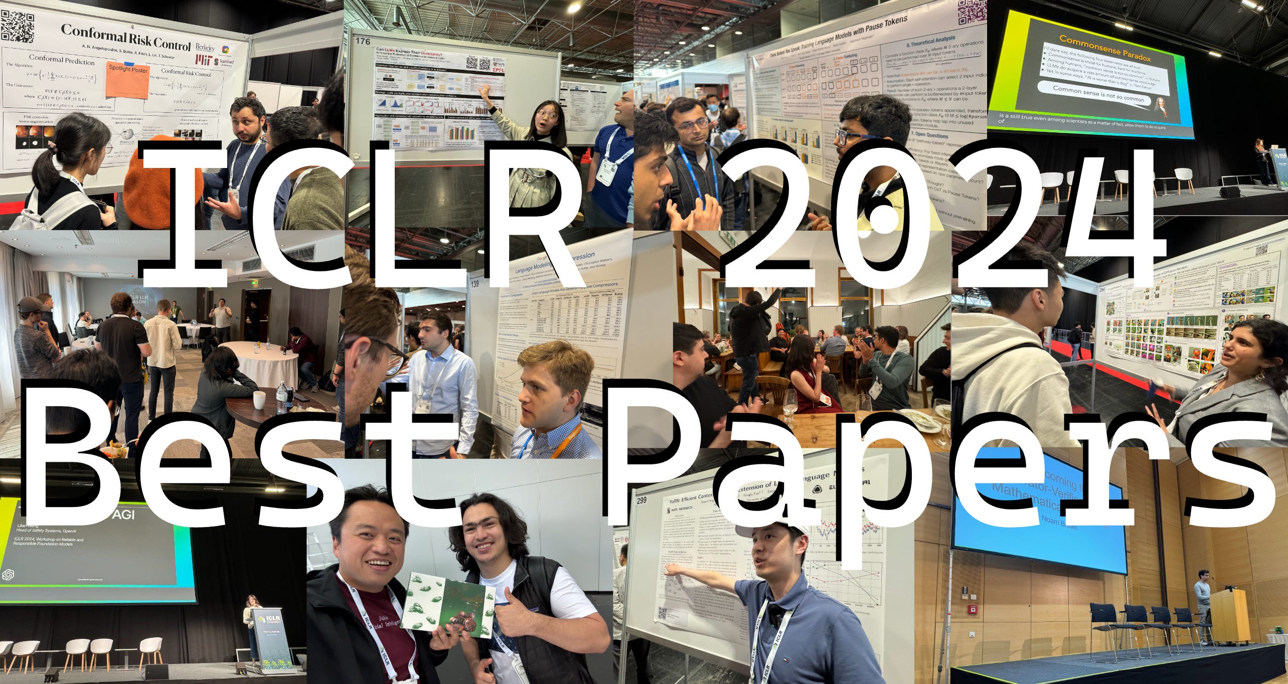 ICLR 2024 — Best Papers & Talks (ImageGen, Vision, Transformers, State