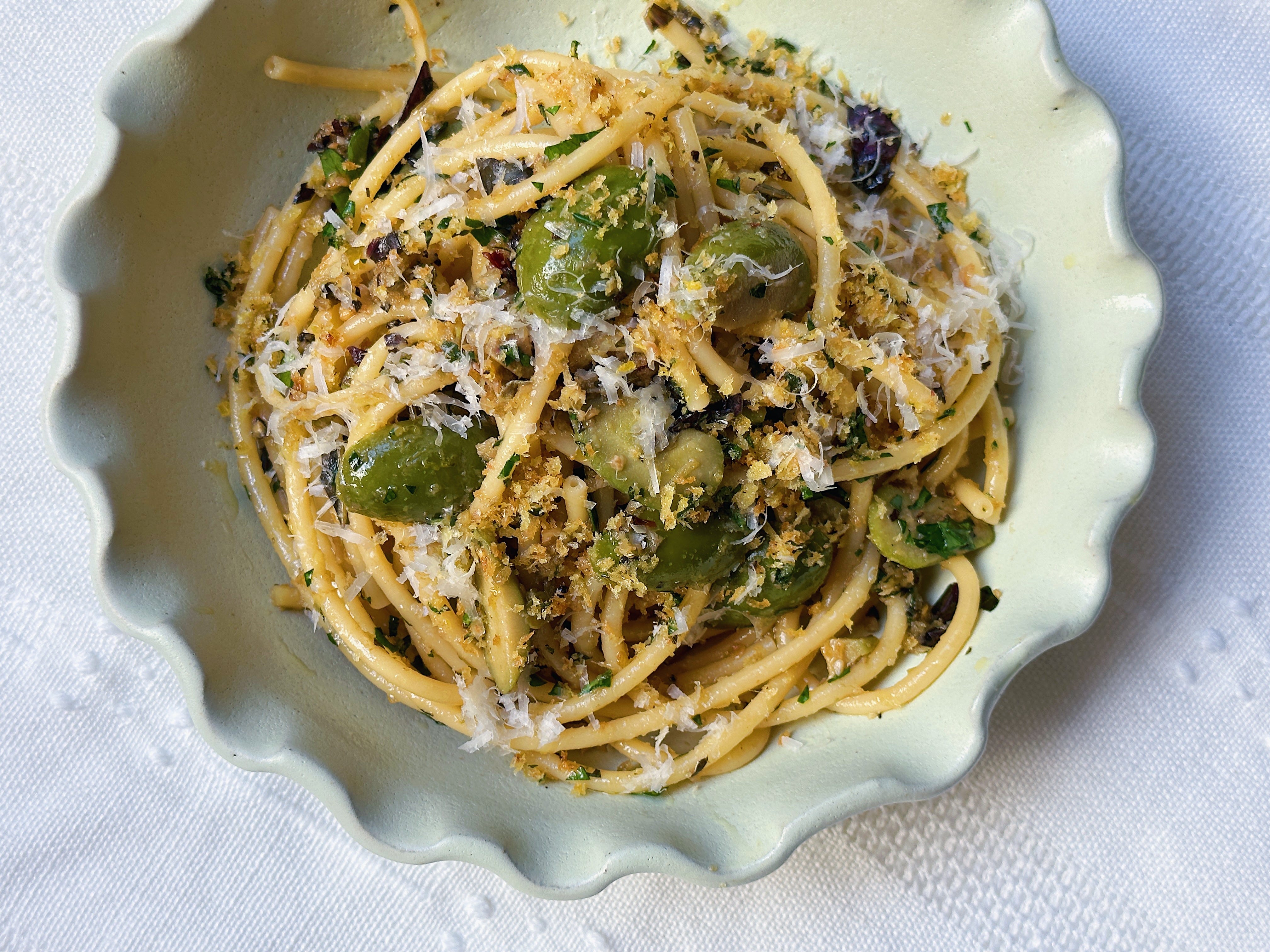 WellBeing Castelvetrano Olive, Caper, Lemon Bucatini