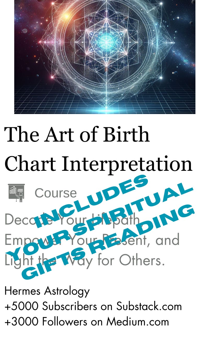 The Art of Birth Chart Interpretation Course