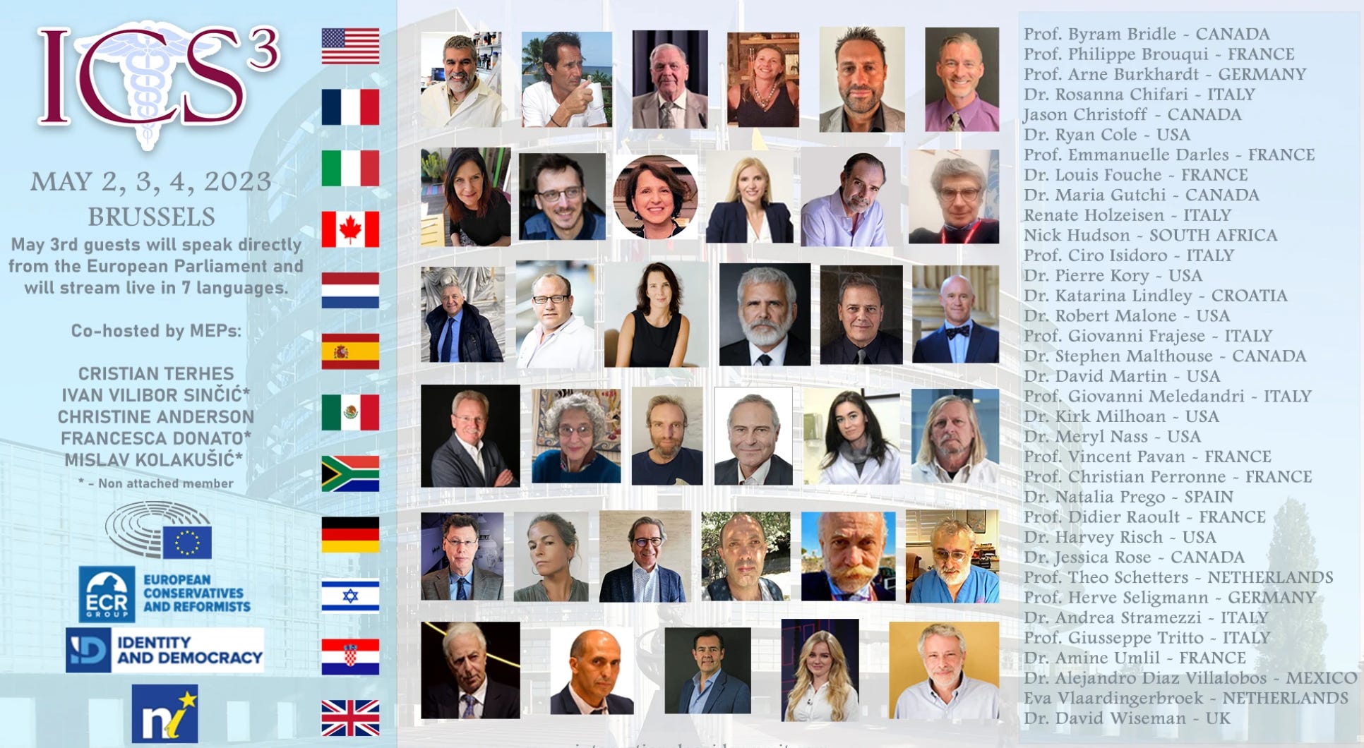 Ics Membership ICS at the EU Parliament Summary: