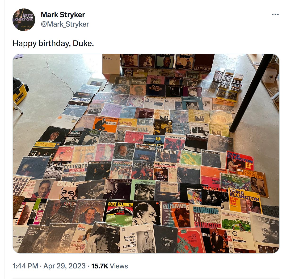 When Duke Ellington Came to North Dakota by Ted Gioia