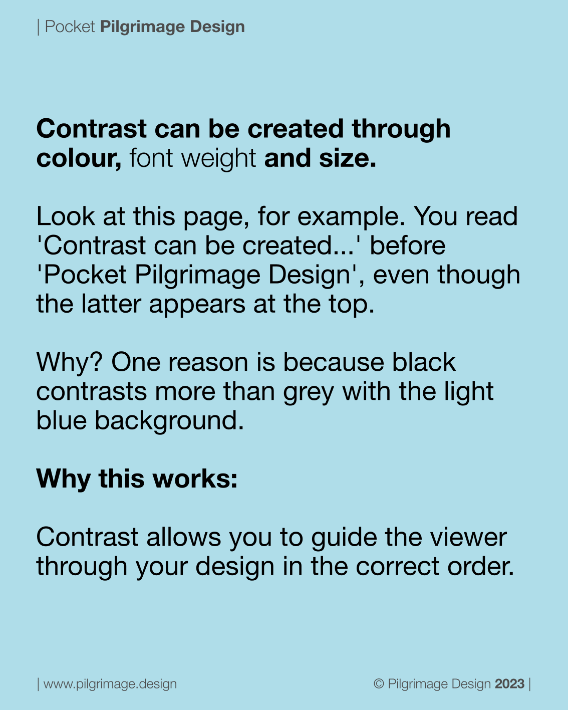 Punch above your weight. by Sam Thorogood