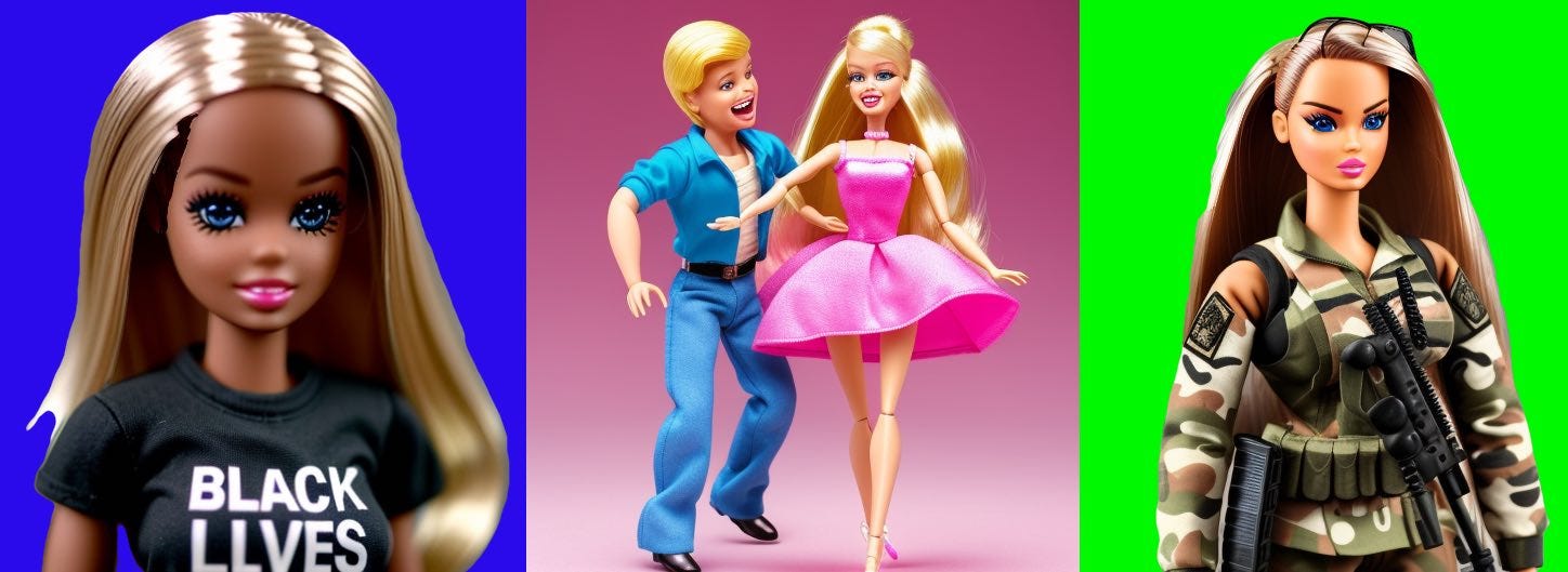 Family barbie doll movie sales