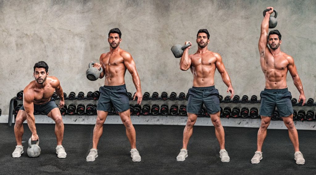 Los mejores ejercicios con kettlebells o pesas rusas Dr. Oriol Roda