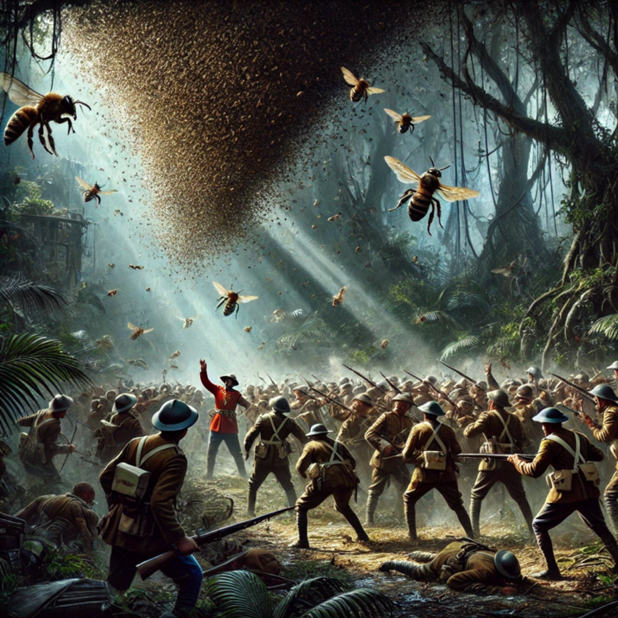 The Battle of the Bees - by Sevastian Winters