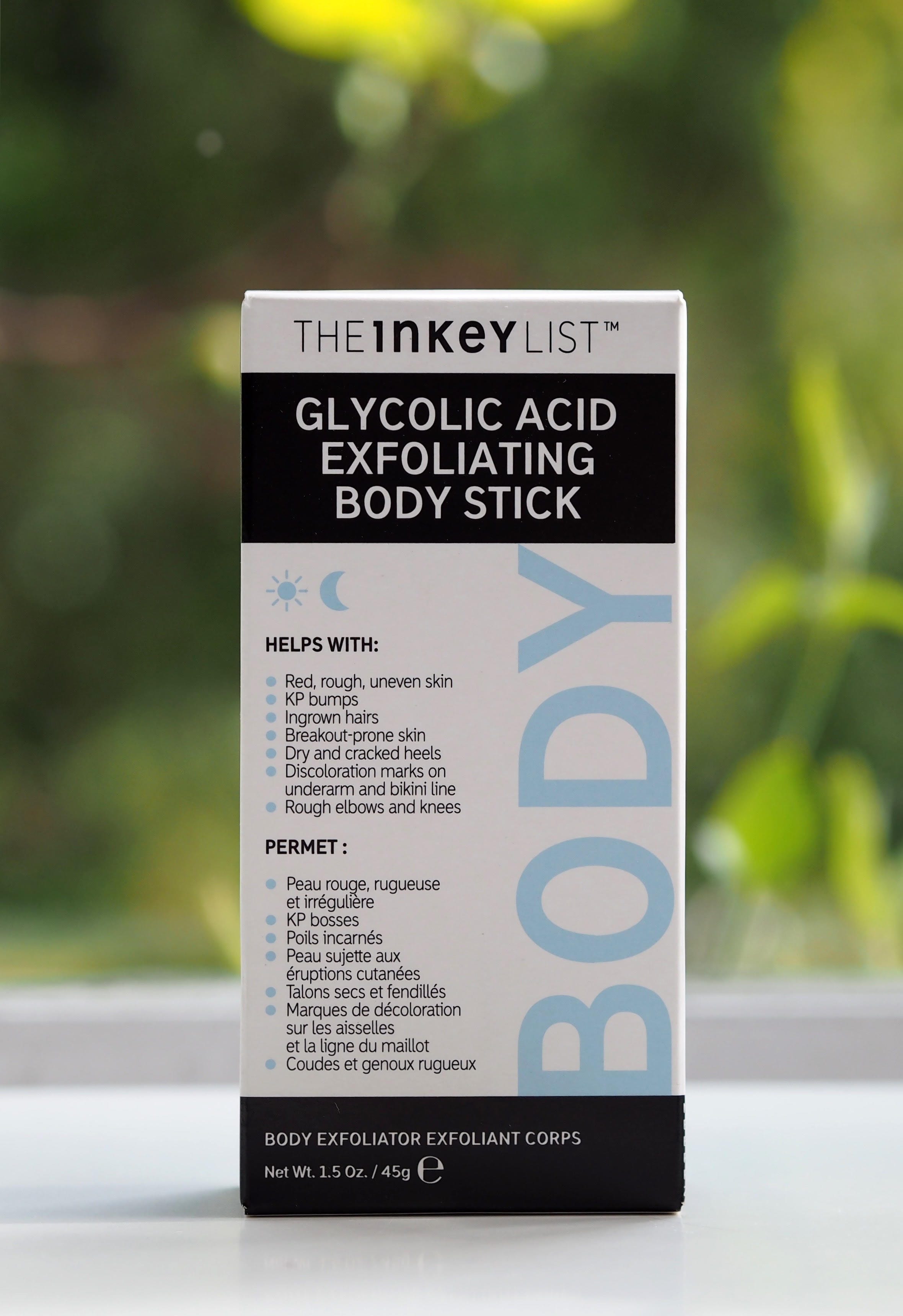 The Inkey List Glycolic Acid Exfoliating Body Stick