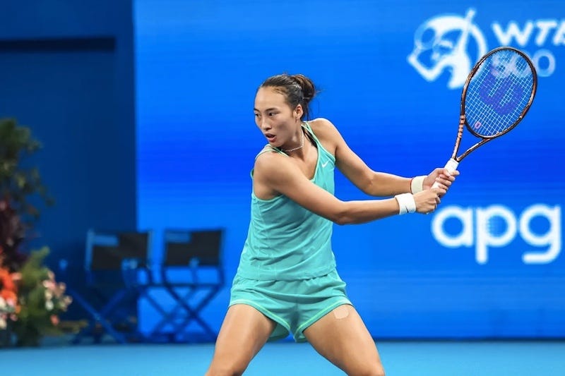 Zheng Qinwen of China Claims First WTA 500 Title at 2023 Zhengzhou Open