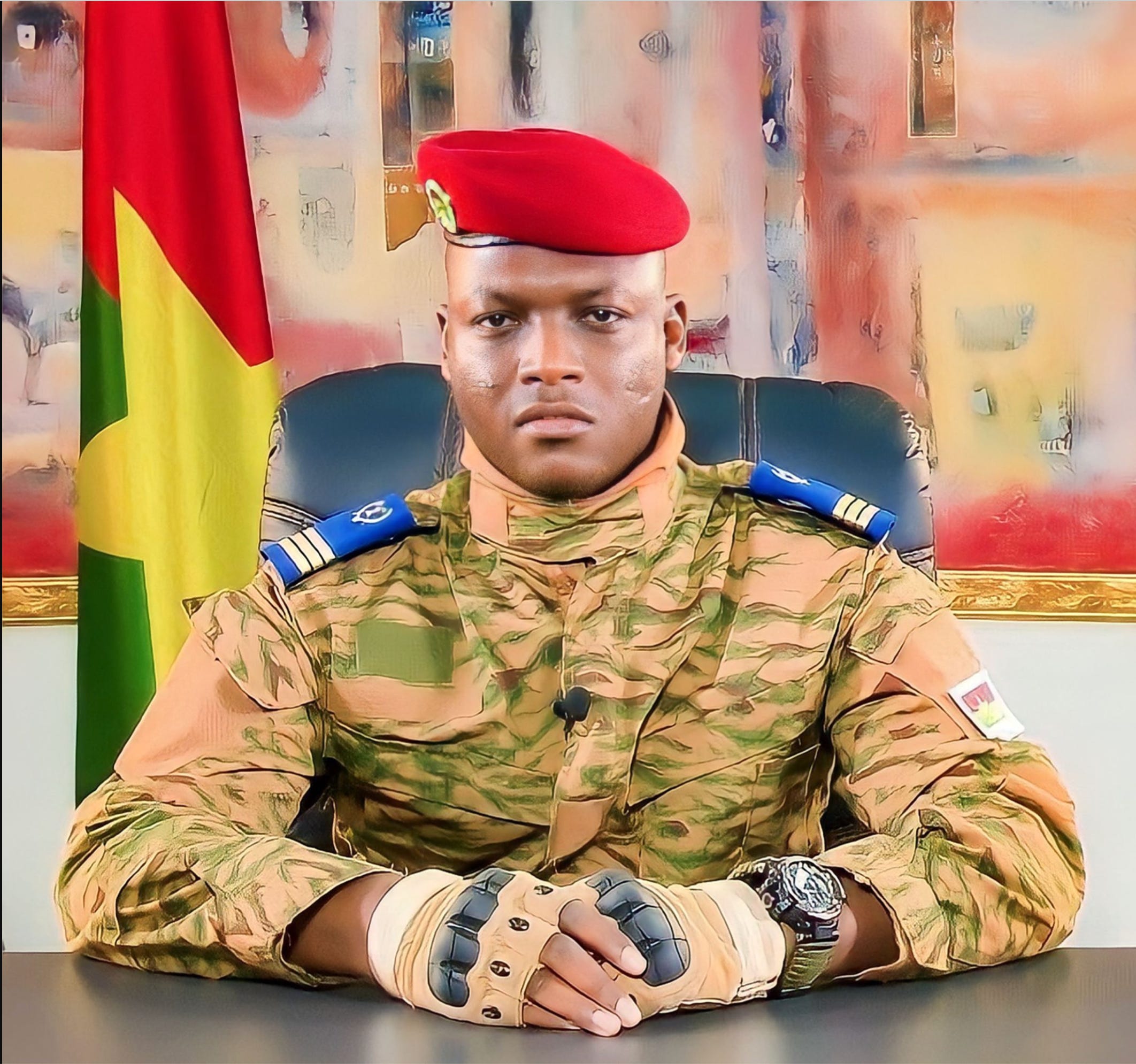 Spotlight captain ibrahim traore of burkina faso