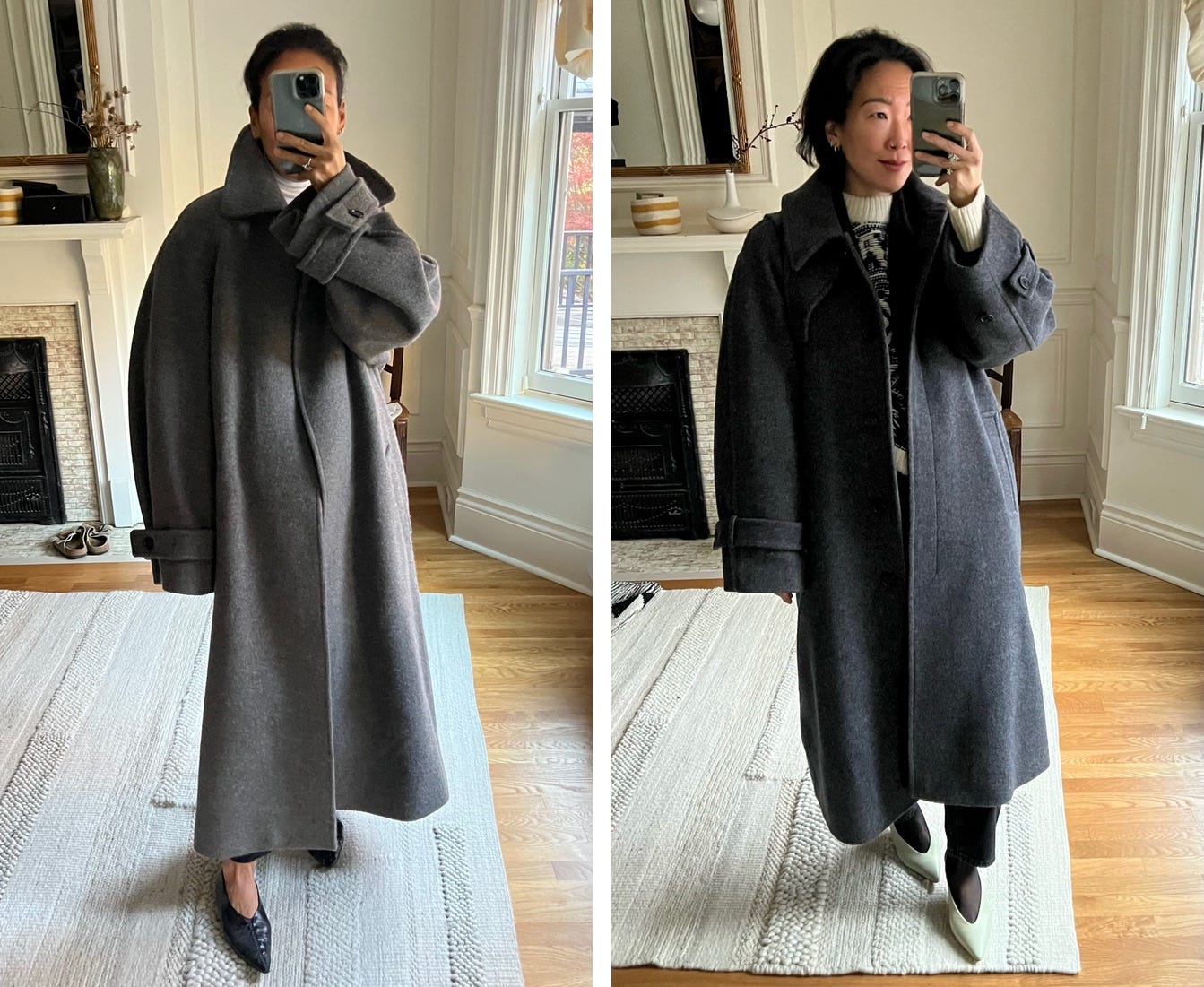 Raey blanket coat 2025