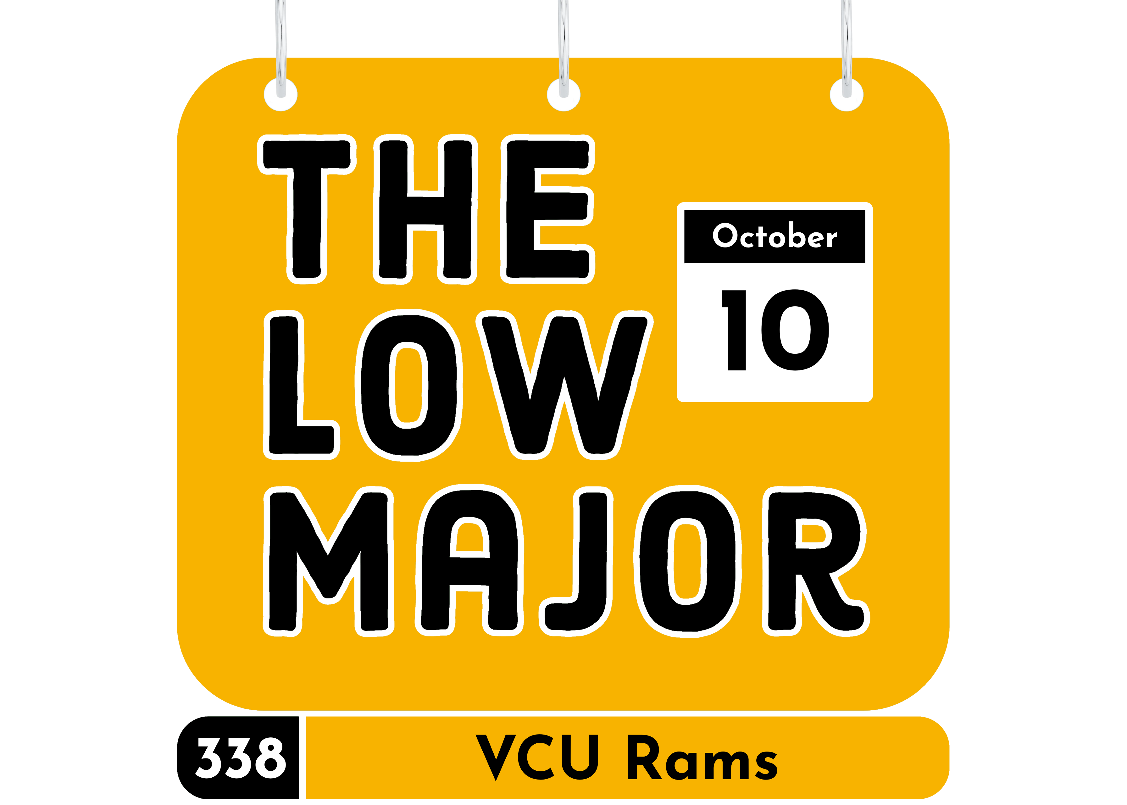 NameaDay Calendar, October 10 VCU Rams by Eli Powell