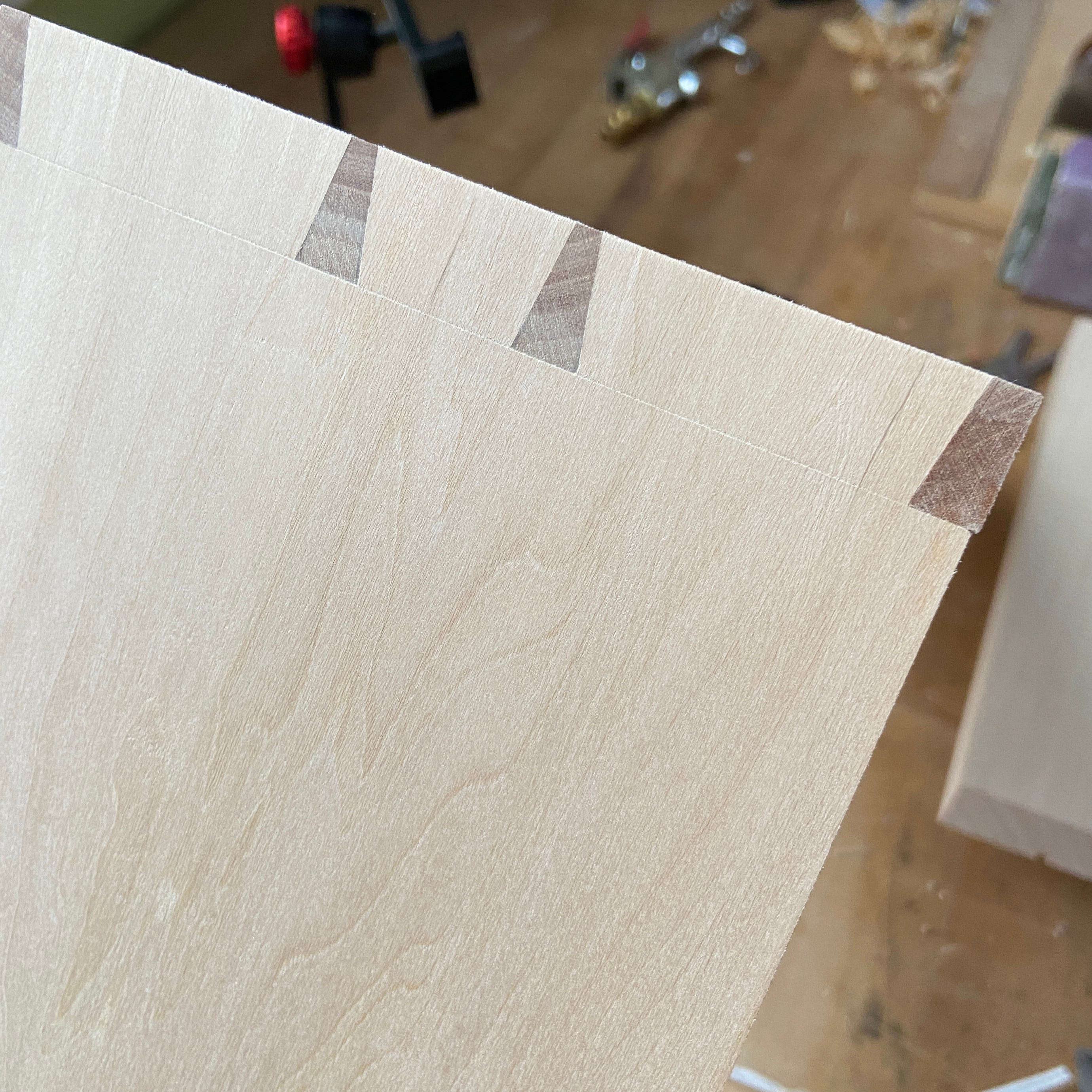How to Fill the Gaps in a Dovetail Joint by Matt Kenney