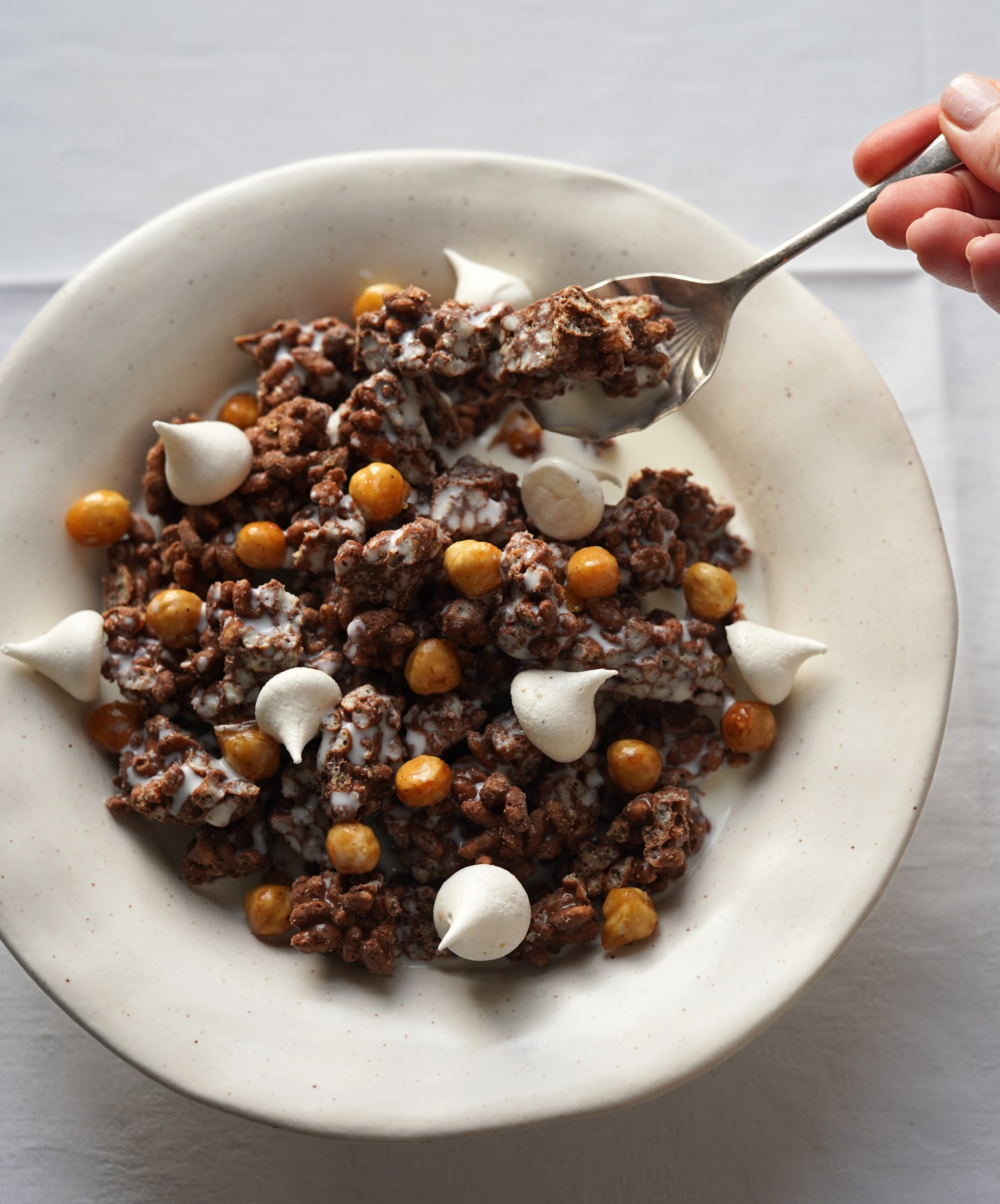 Christmas morning cereal nostalgia by Sarah