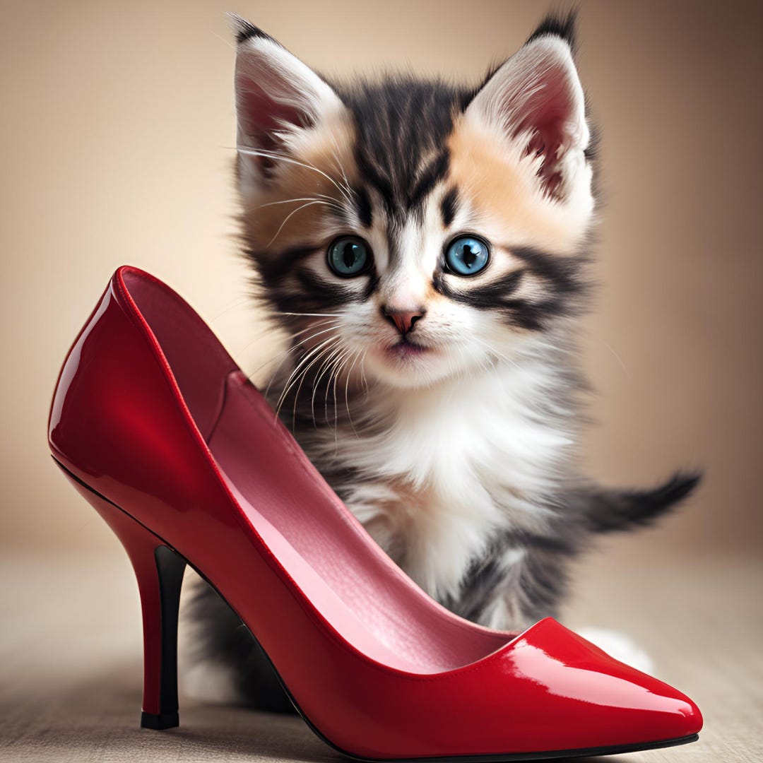 Tiny high heels on sale