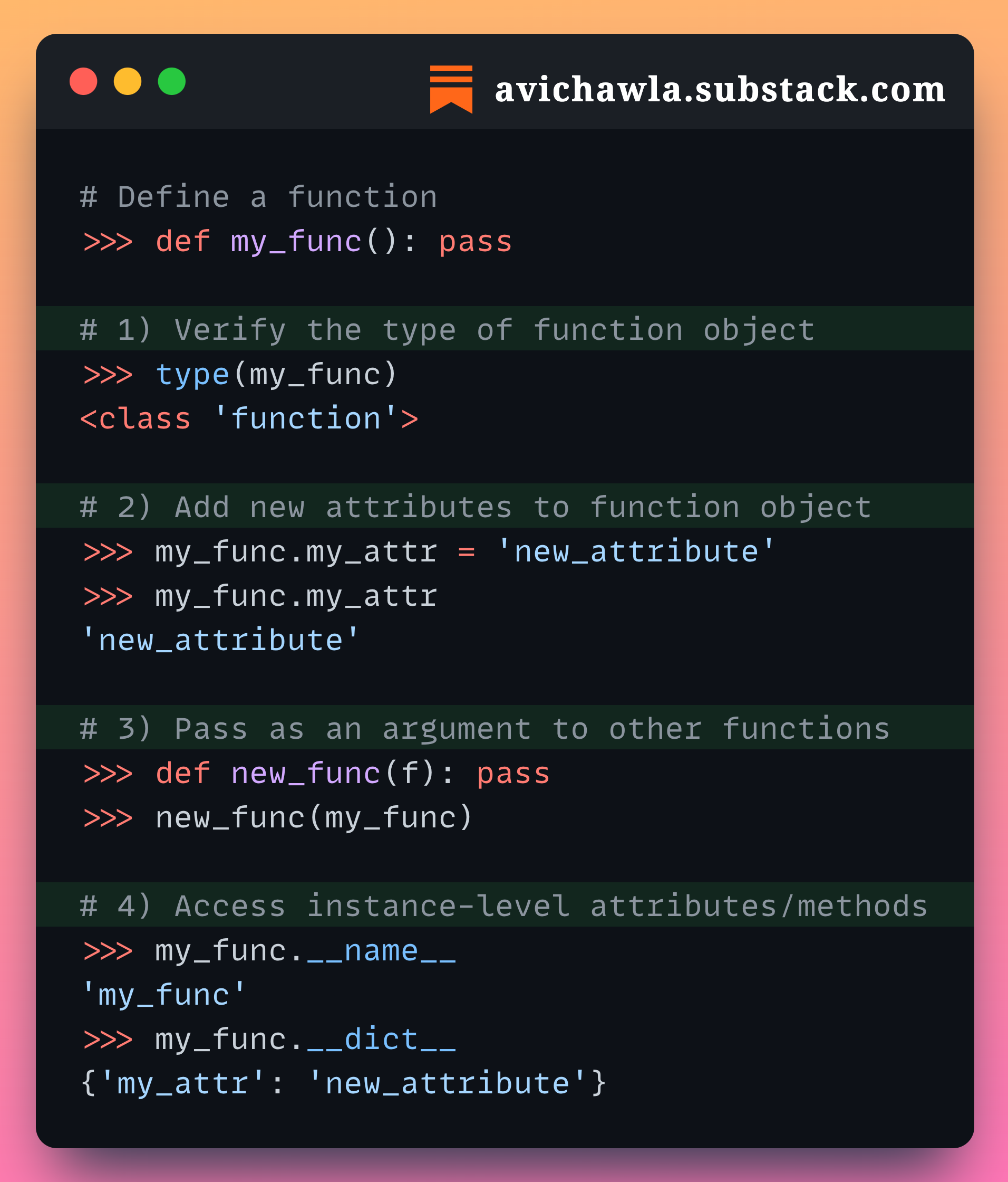 A Counterintuitive Fact About Python Functions