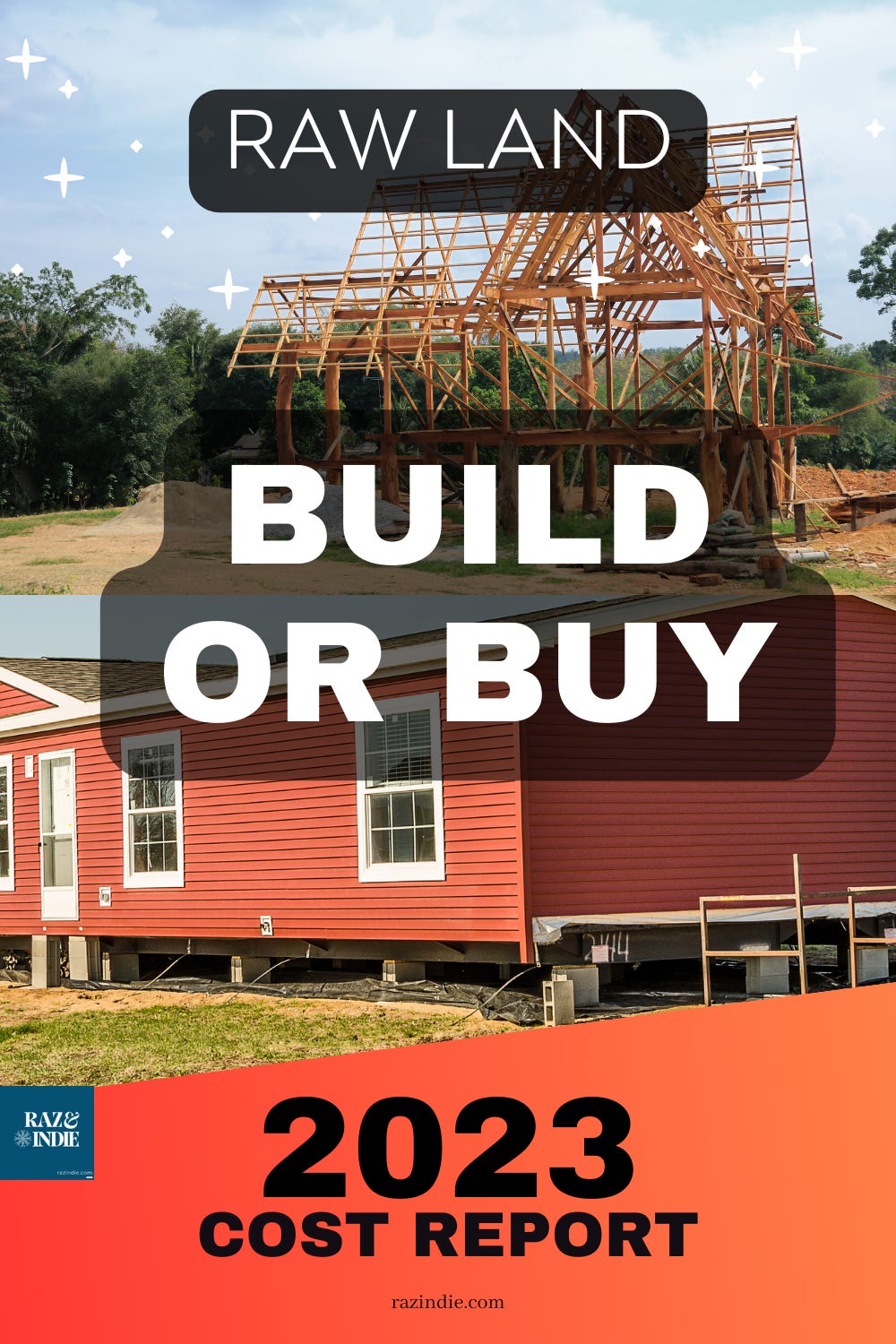 Is it better to buy land and build your clearance own house