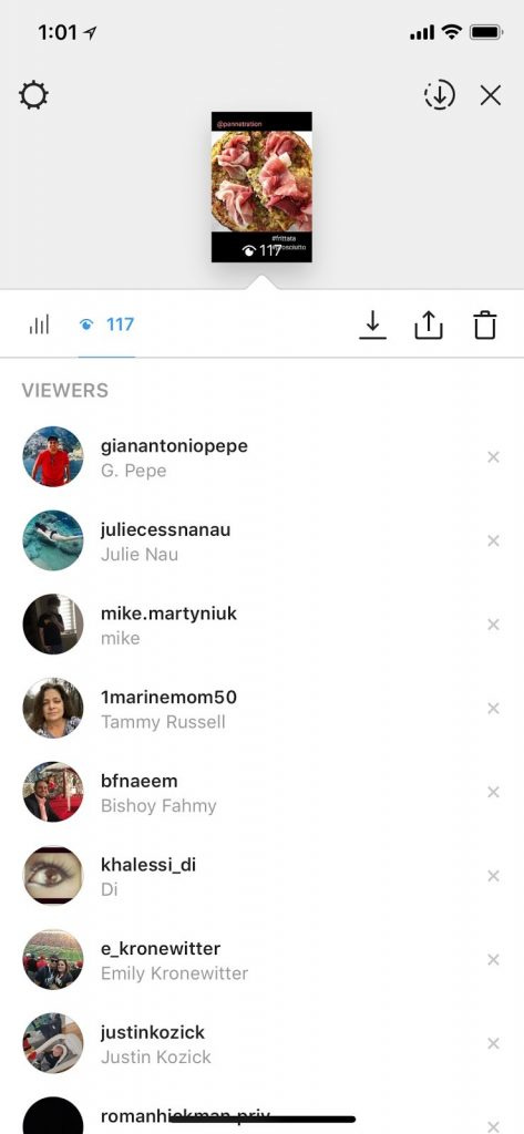 How to see who on sale has watched your instagram story